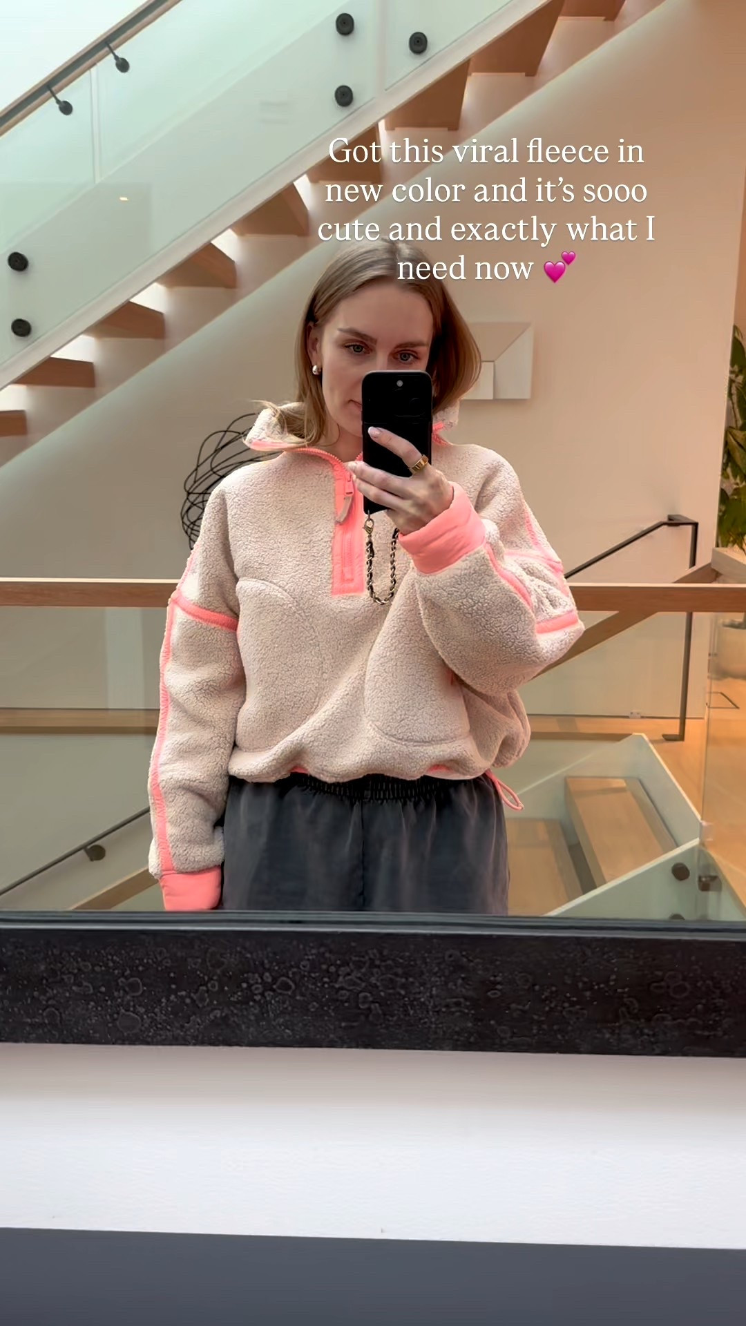 Got it in size M and I love this oversized cozy look! 

#LTKmomlife #LTKTravel #LTKootd