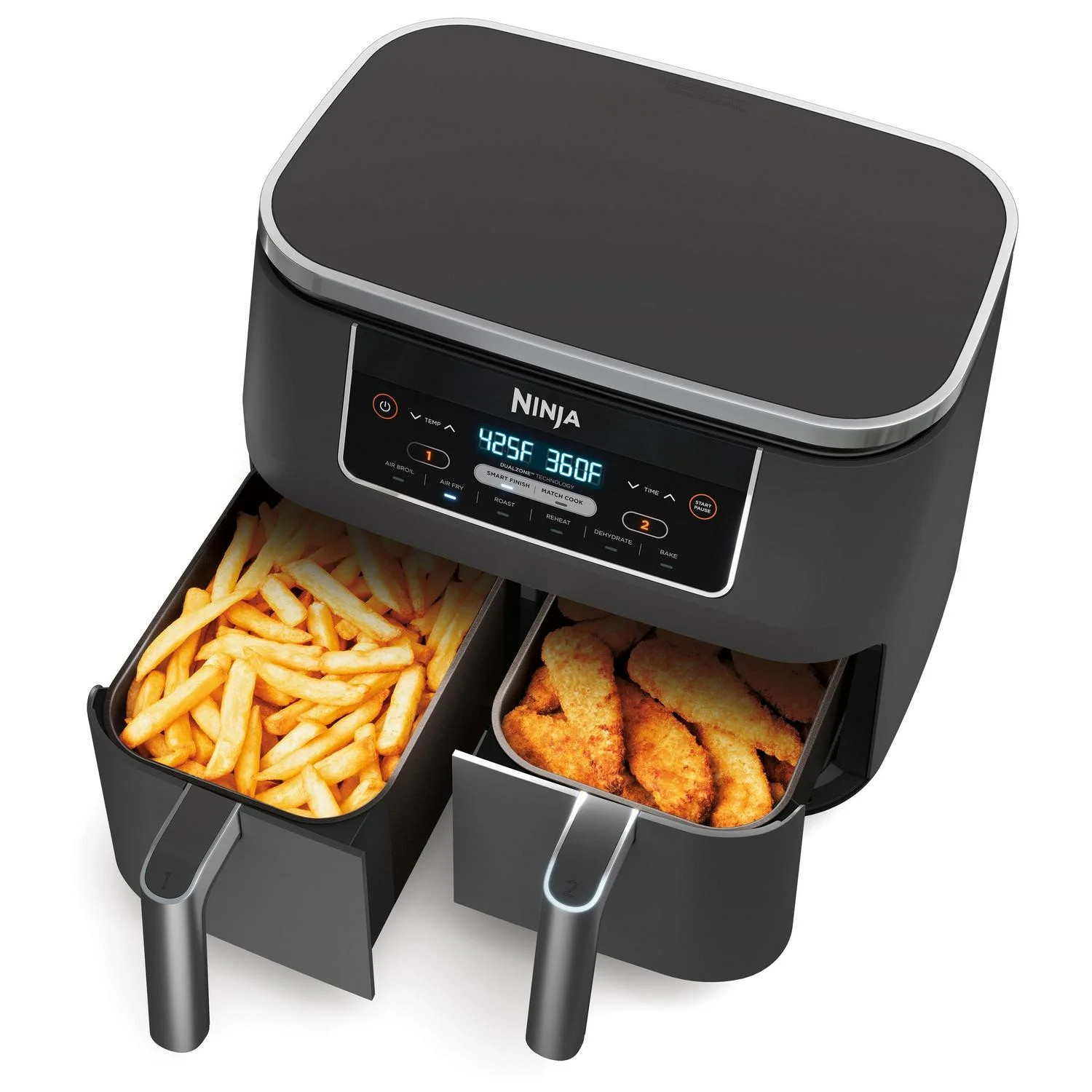 Ninja Foodi 6-in-1 8-quart 2-basket Air Fryer with DualZone Technology | Walmart (US)