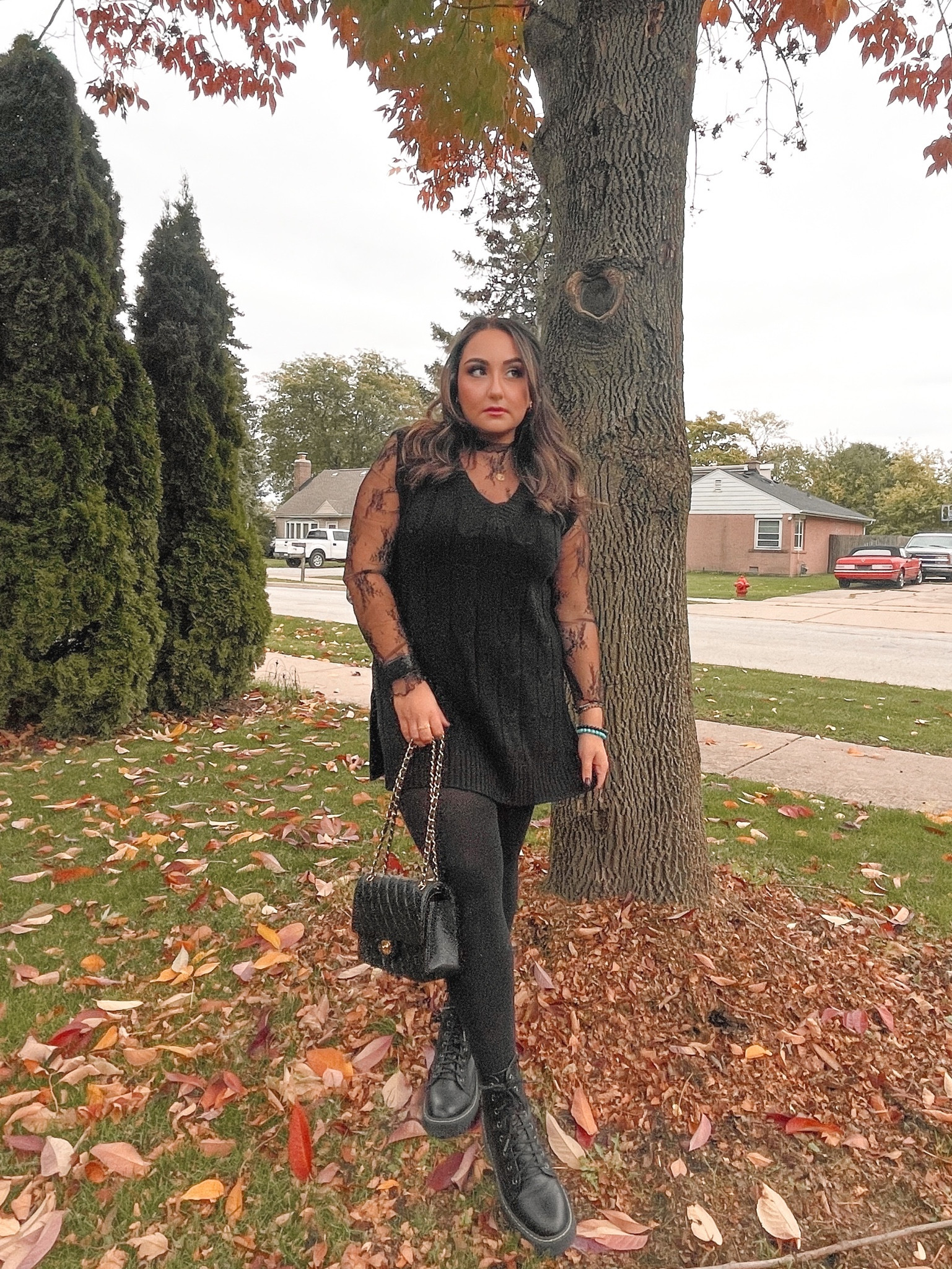 All black fall outfit 🍂🖤

#LTKstyletip #LTKmidsize #LTKfindsunder100