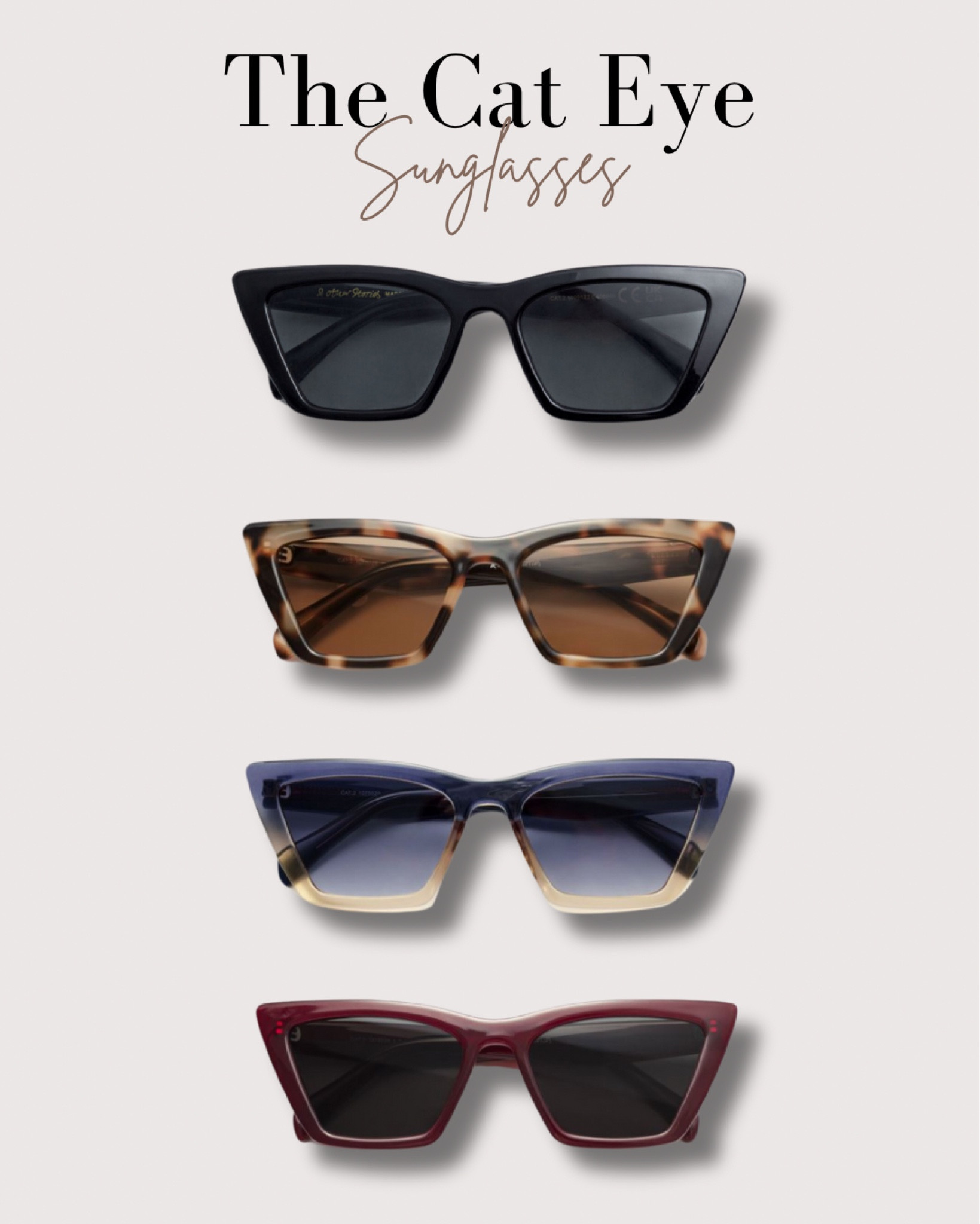 Cat eye sunglasses for some winter sun 👓 

#LTKeurope #LTKuk