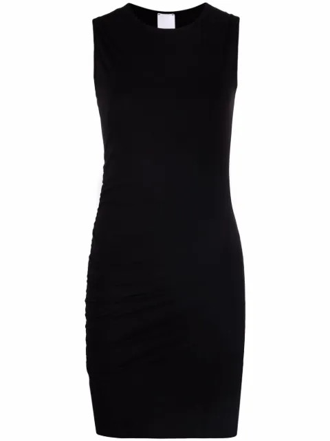 x Amina Muaddi draped mini dress | Farfetch (UK)