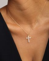 "Oh She Fancy" Small Cross Pendant | Melinda Maria