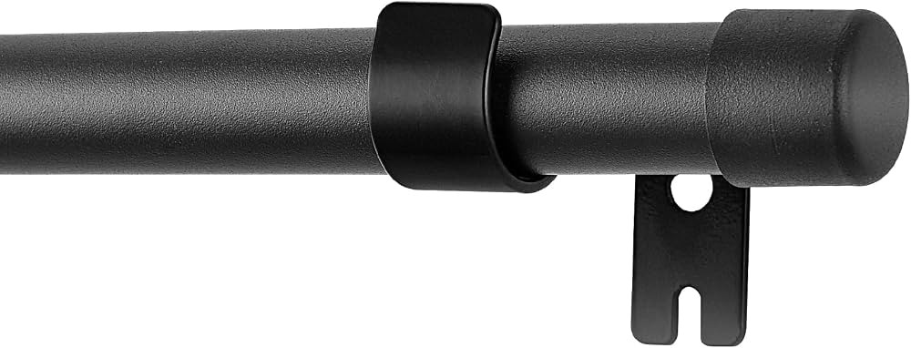 UIOSANRT Drapery Window Curtain Rods-1 Inch Adjustable Heavy Duty Curtain Rod With Brackets. 66 t... | Amazon (US)