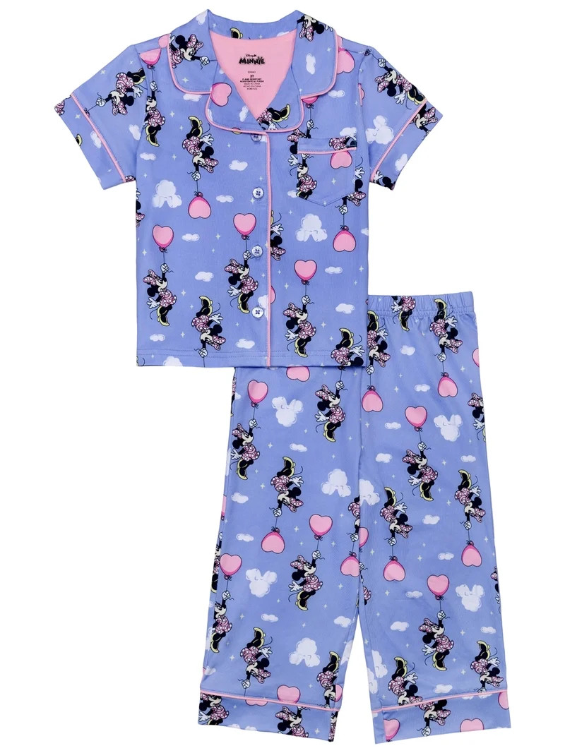Character Toddler Girl Super Soft Pajama Coat Set, 2-Piece, Sizes 2T-5T | Walmart (US)