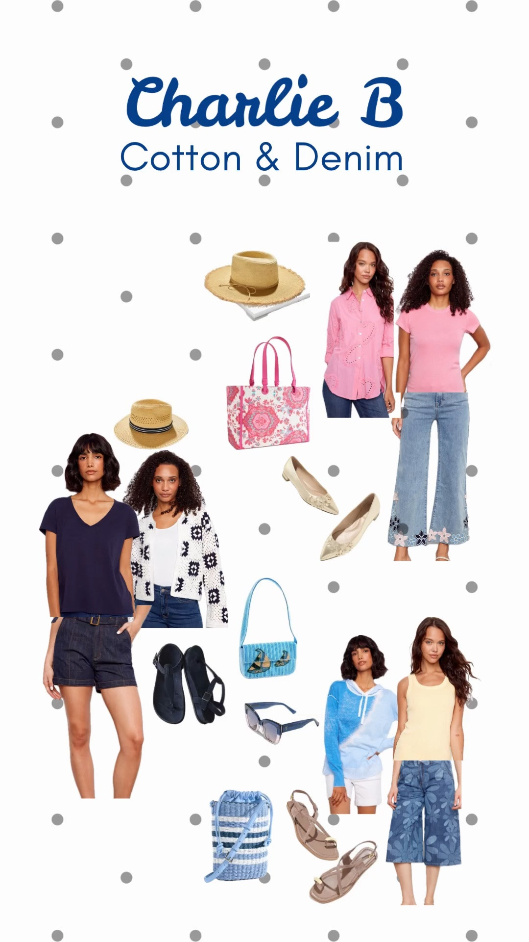 ALL clothing 10%
OFF LINK
https://
www.charliebcollection. com/SARA

All Talbots 
One day SALE
40% OFF 

#LTKStyle #ltkdenim #ltkcotton #ltksale

#LTKootd #LTKOver40 #LTKSeasonal