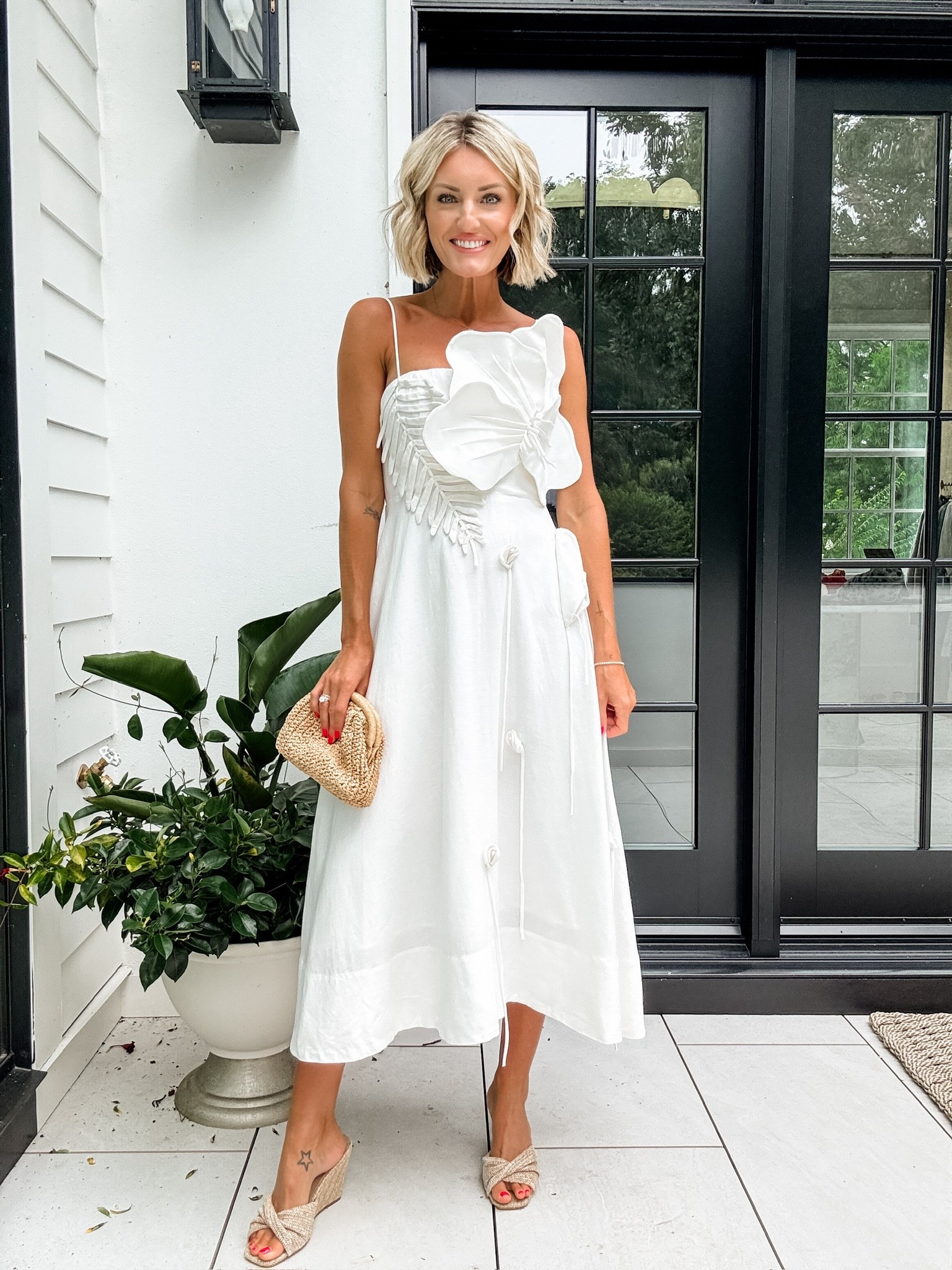 This is such a beautiful option for a bridal shower or engagement photos 💕 wearing XS.

Loverly Grey, Farm Rio, Anthropologie, white dress, bridal shower dress, engagement photos dress, summer fashion, summer dress, vacation dress

#LTKStyleTip #LTKWedding #LTKSeasonal