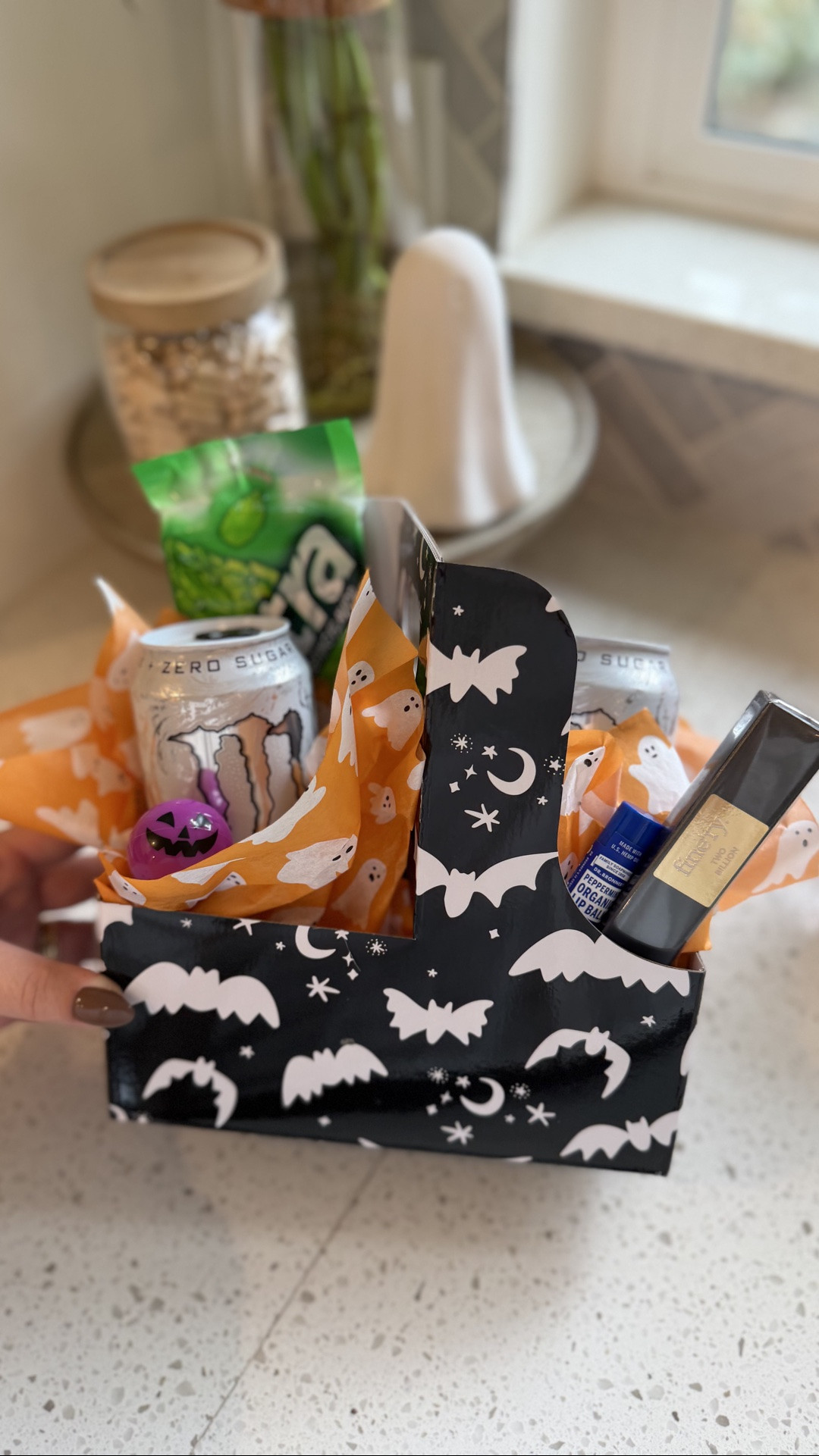 Affordable boo basket for your teen boy!

#LTKdayinmylife #LTKmomlife #LTKSeasonal