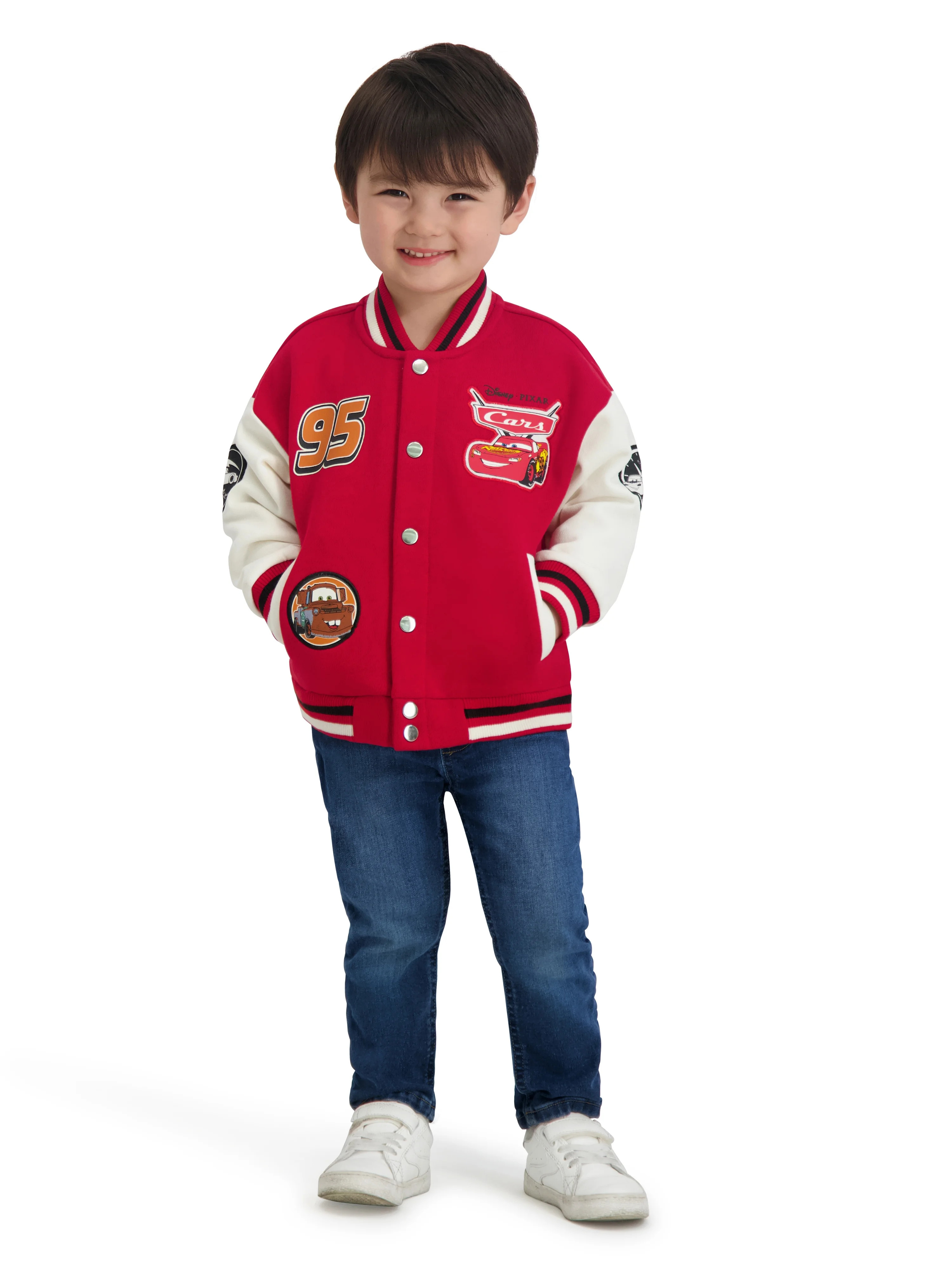 Cars Toddler Boy Bomber Jacket, Sizes 12M-5T | Walmart (US)
