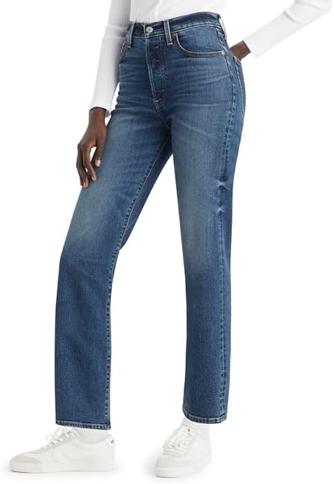 Levi's Women's Ribcage Straight Ankle Jeans | Amazon (US)
