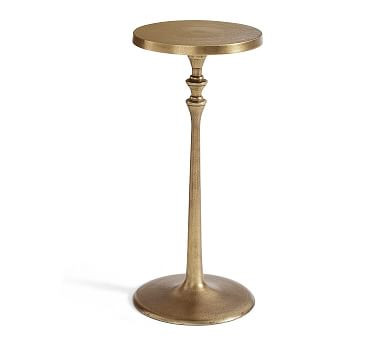 Round Metal Cocktail Table | Pottery Barn (US)