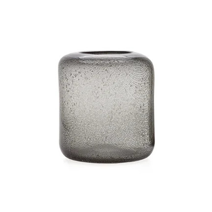 Torre & Tagus Novis Glass Bubble Vase Wide - Smoke | Walmart (US)