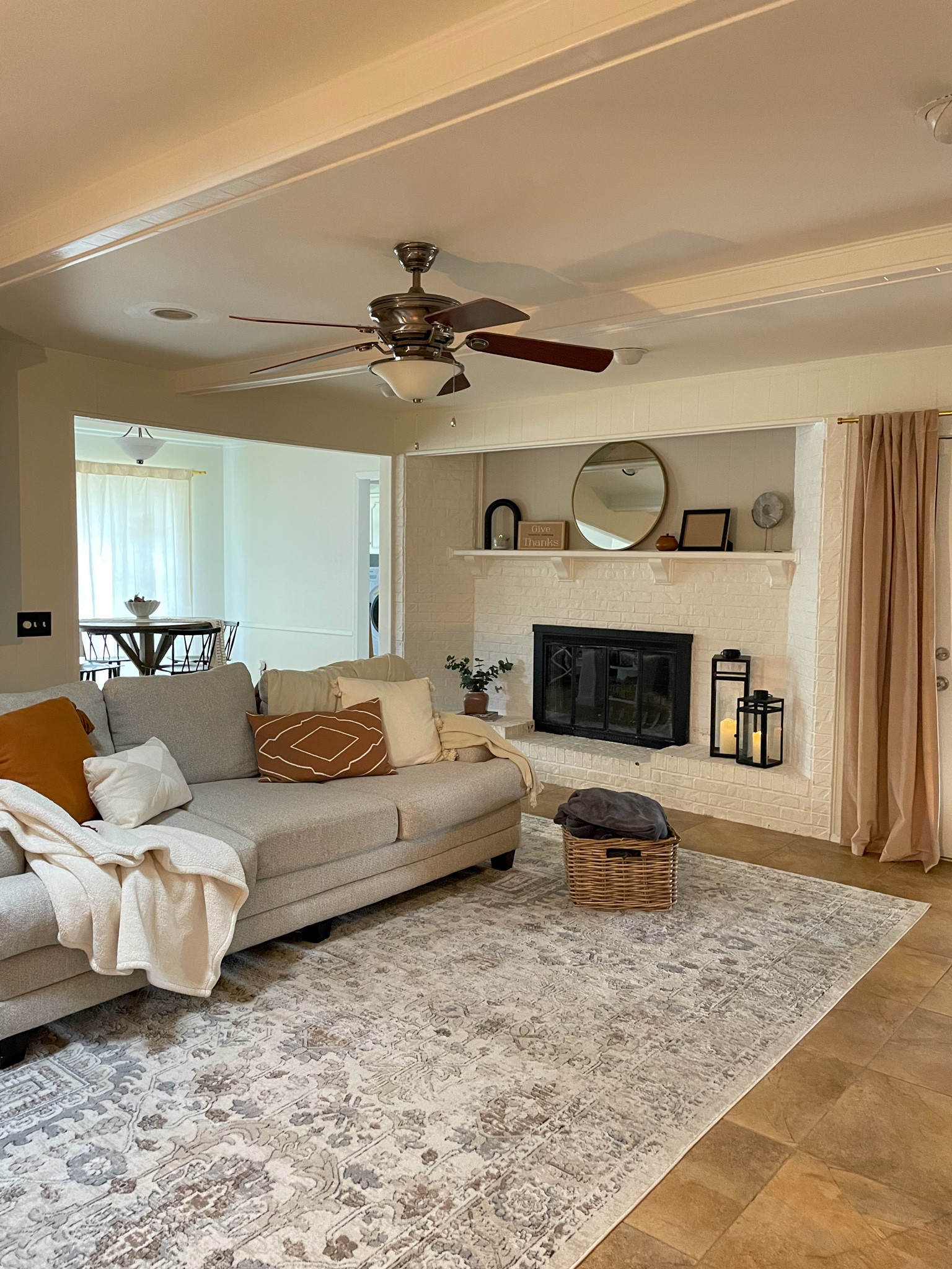 rugs in our home!! #livingroom #fireplace #kitchen #rugsdirect 

#LTKhome #LTKSeasonal