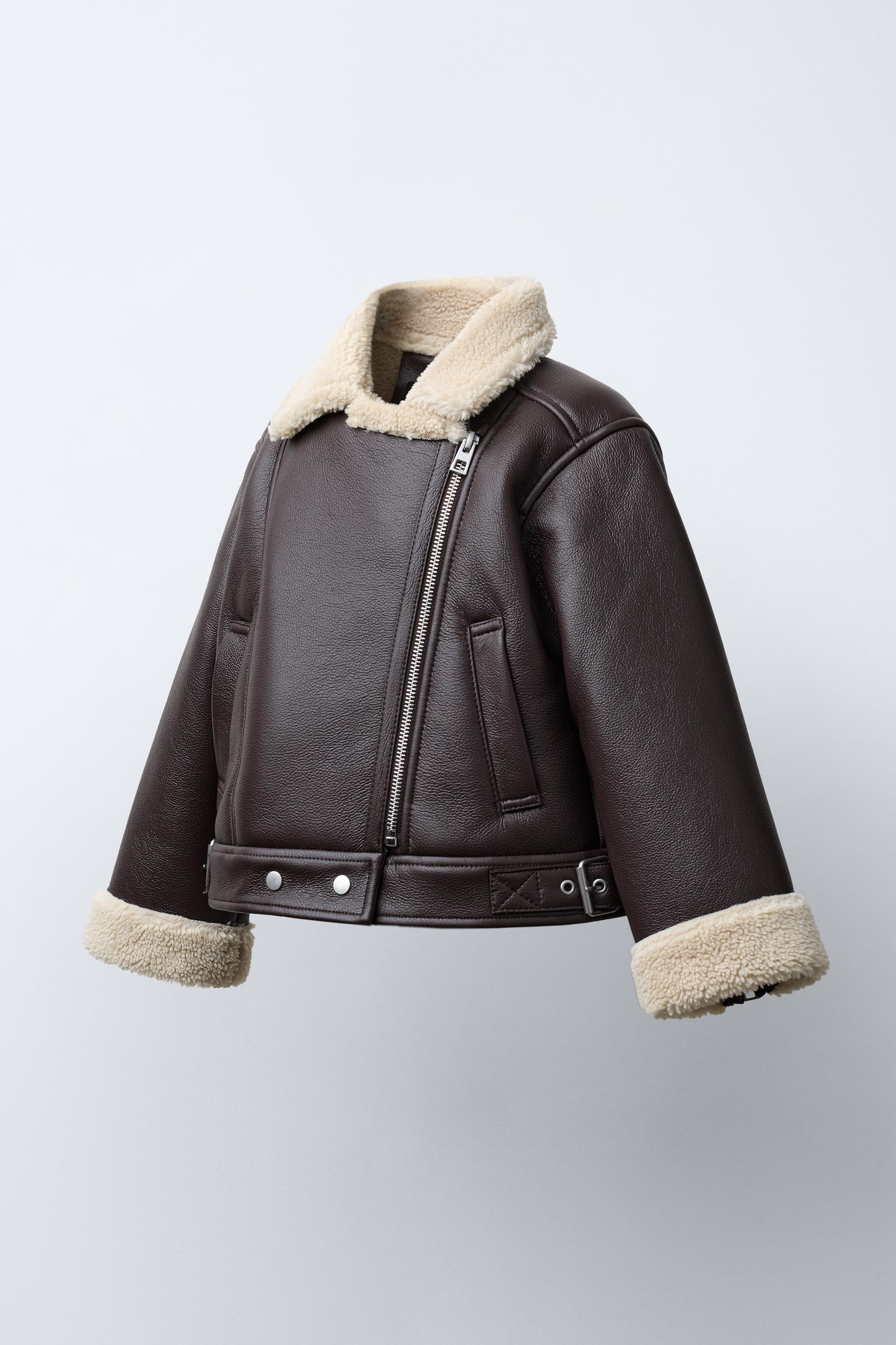 DOUBLE-FACED BIKER JACKET | Zara US