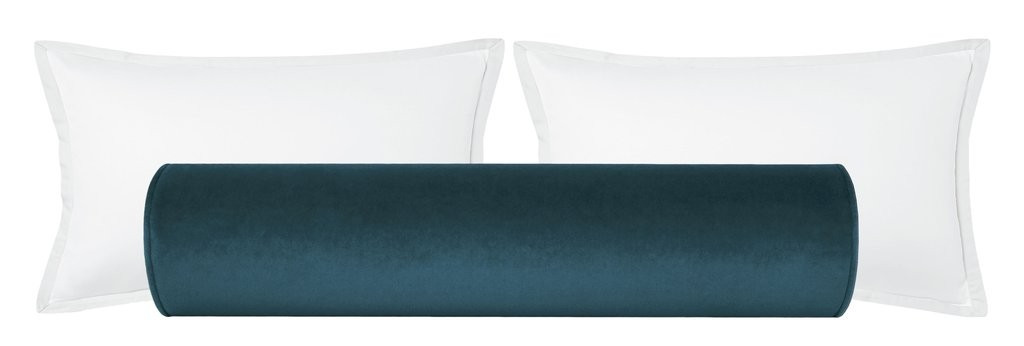 The Bolster :: Society Velvet // French Blue | LITTLE DESIGN COMPANY