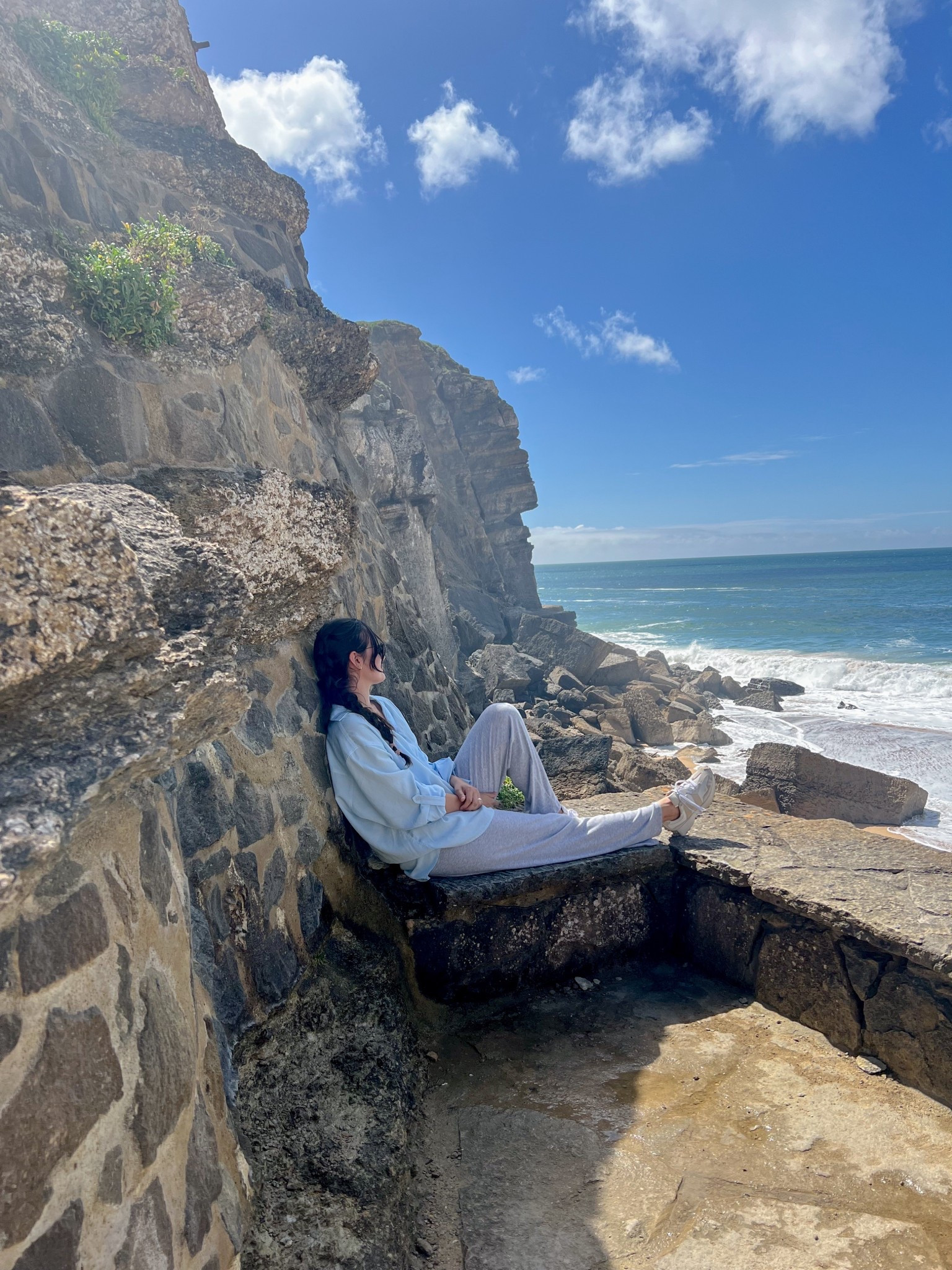 This look is all about quiet luxury and effortless presence — coastal calm in comfy neutrals. 🌊 A soft shirt and relaxed joggers are my go-to for beachside lounging. Linked the full look for your next chill day by the sea

#LTKtravel #LTKcanada #LTKsummer