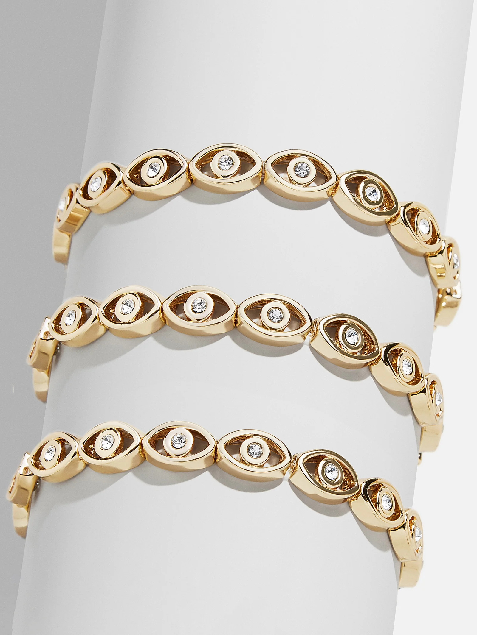 Evil Eye On Repeat Bracelet - Repeating Evil Eye | BaubleBar (US)