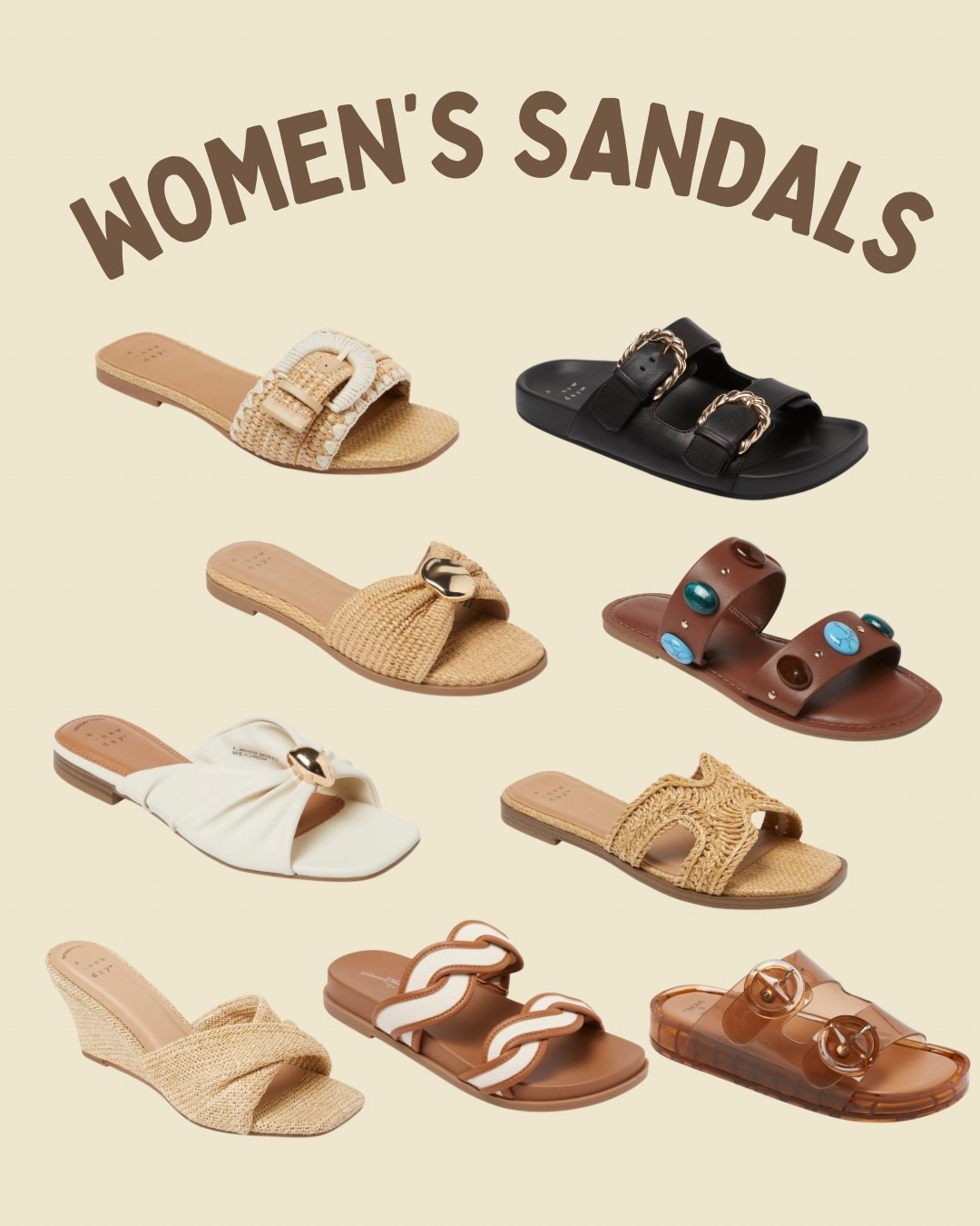 Women’s sandals @Target 

#LTKSeasonal #LTKBeauty #LTKOver40