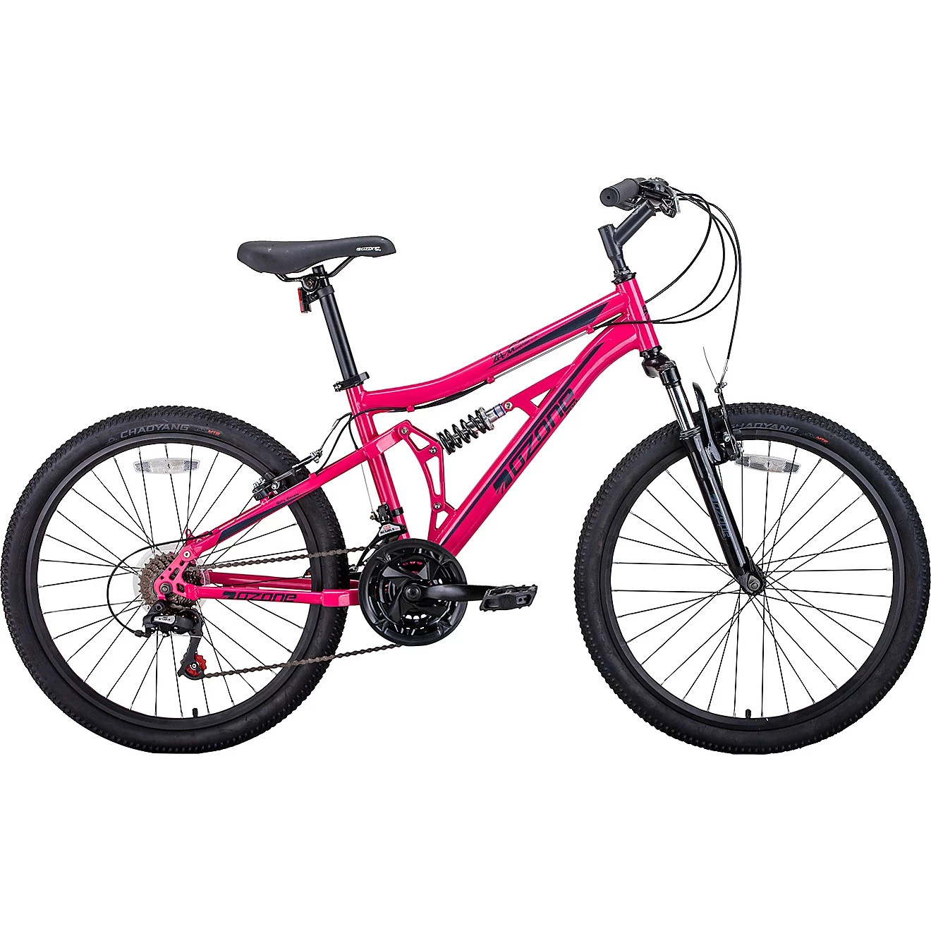 Ozone 500 Girls' Elevate 24 in Mountain Bike | Academy | Academy Sports + Outdoors
