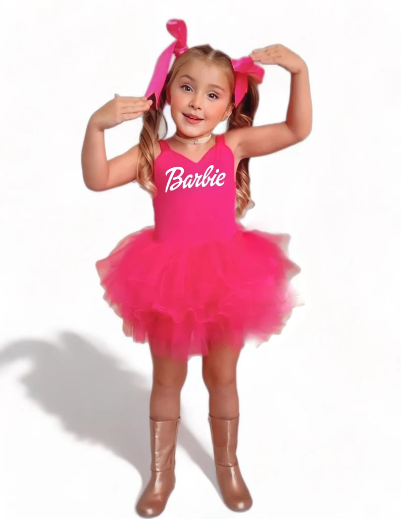 Hot Pink B Girl Tutu Leotard - Etsy | Etsy (US)