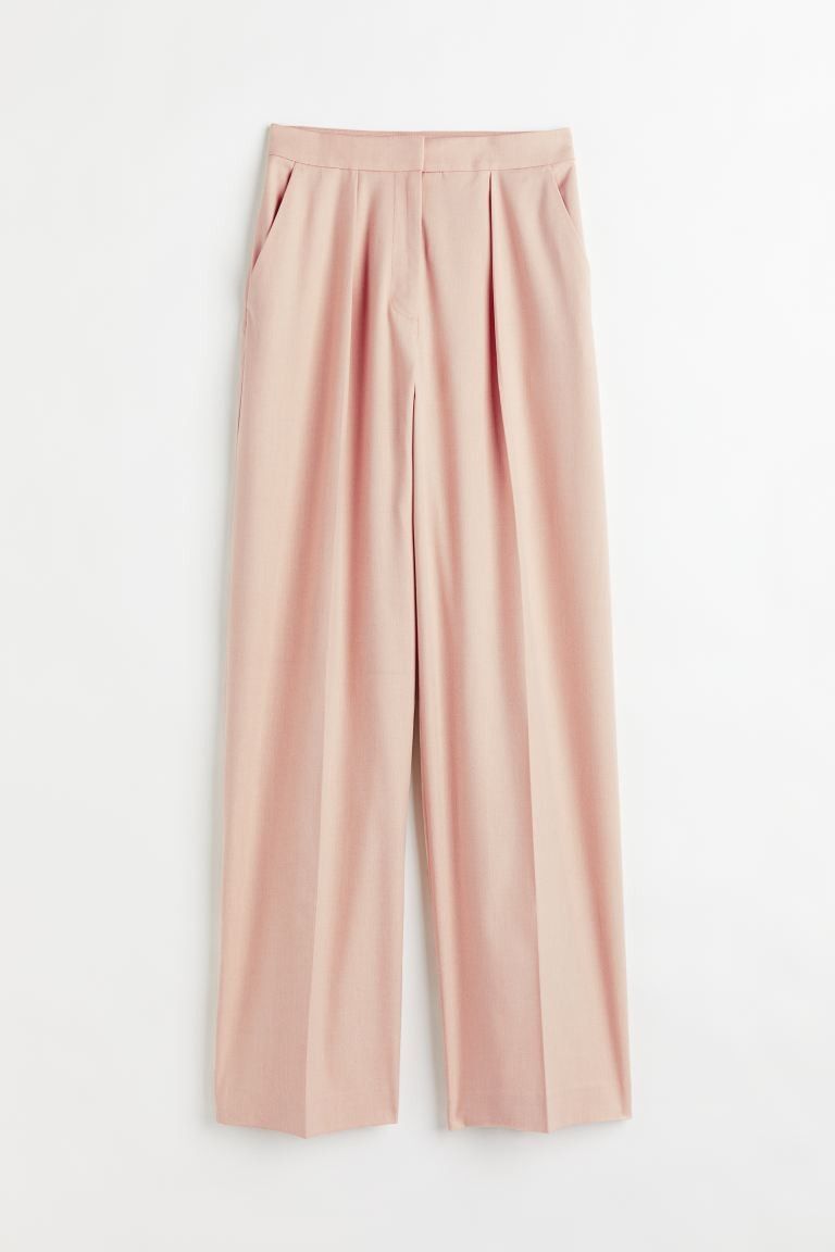 Dress Pants Pink Pants Spring Outfits Work Wear Business Casual Pastel | H&M (US + CA)