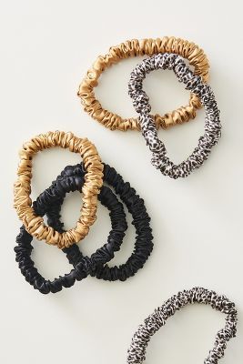 Slip Silk Small Scrunchie Set | Anthropologie (US)