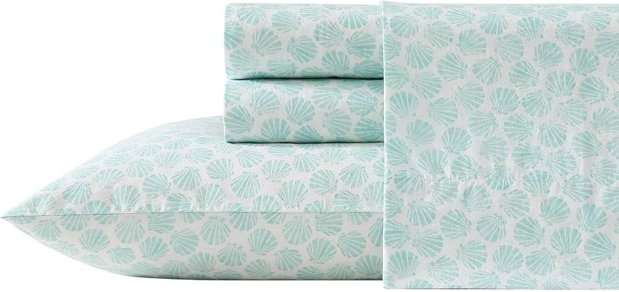 Laura Ashley - King Sheets, Cotton Percale Bedding Set, Lightweight & Breathable Home Decor (Marg... | Amazon (US)