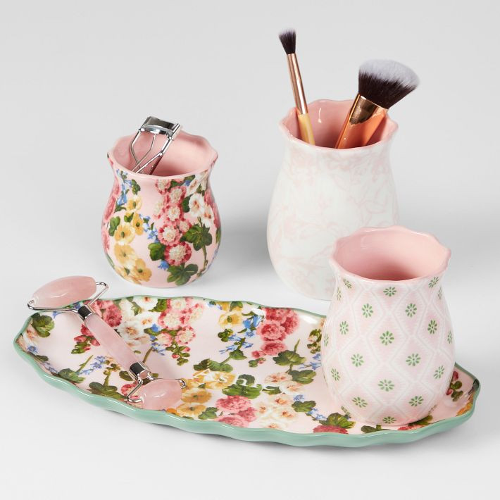 Sanderson Ceramic Vanity Set | Mark and Graham