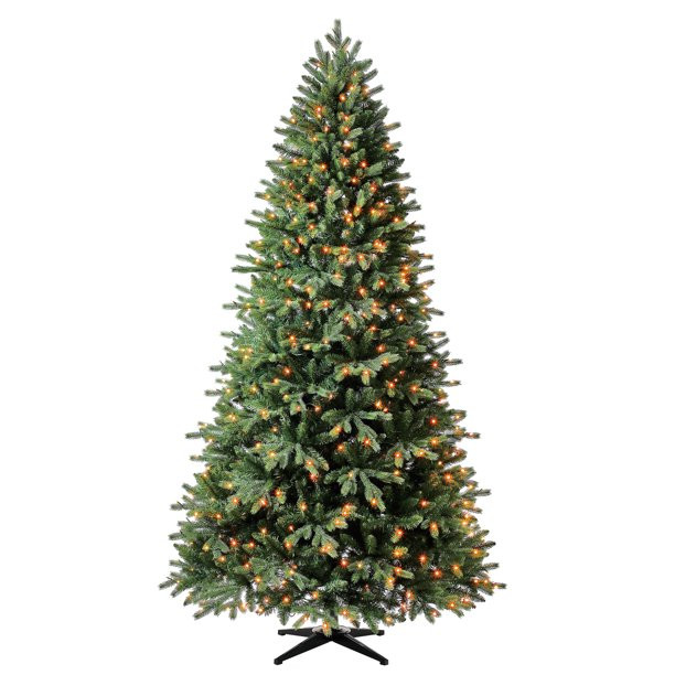 Evergreen Classics® Holiday Symphony™ Aspen Spruce Quick Set® Artificial Christmas Tree, 7.5'... | Walmart (US)