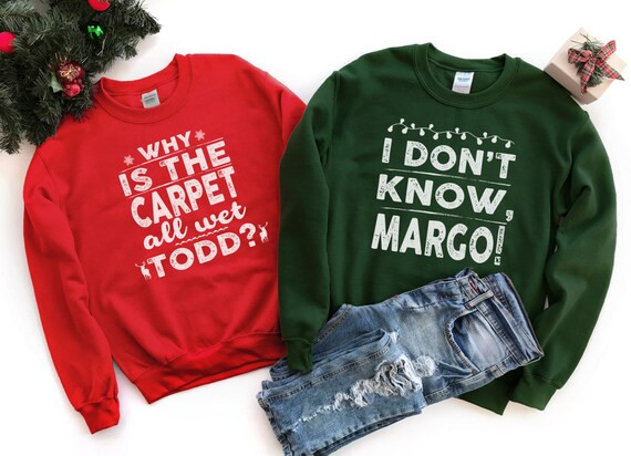 Matching Christmas Sweaters Todd & Margo Funny Christmas | Etsy | Etsy (US)