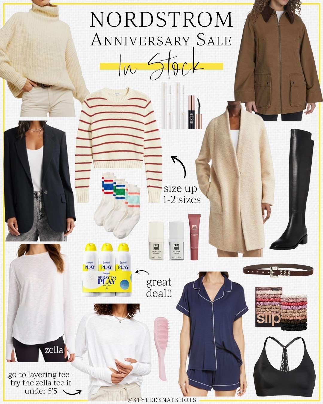 NSale favorites still in stock ✨ I was pretty impressed with this year’s beauty, kids and jacket selections. Unfortunately, by the time my tier opened to shop, most of the items I was hoping to snag were sold out in my size. I kind of skipped on really shopping the sale this year, but wanted to round up a few favorites for those still planning to shop 

Nordstrom anniversary sale 

#LTKSaleAlert #LTKFindsUnder100 #LTKBeauty