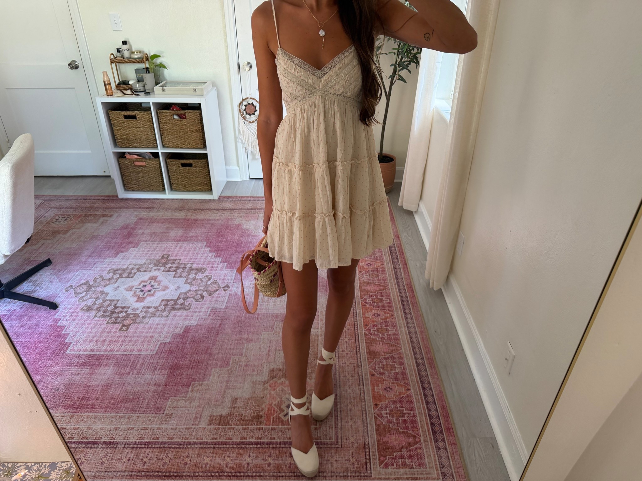 Sundress season!!!! Wearing an XXS in this babydoll dress from @americaneagle (purse is from Mercules) 

#LTKootd #LTKSeasonal