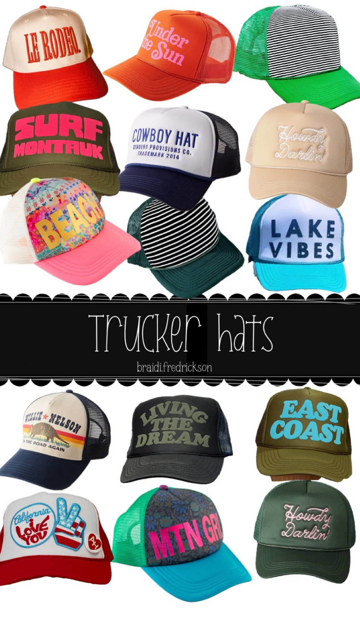 Cute and current trucker hat finds 

#LTKFamily #LTKTravel #LTKStyleTip