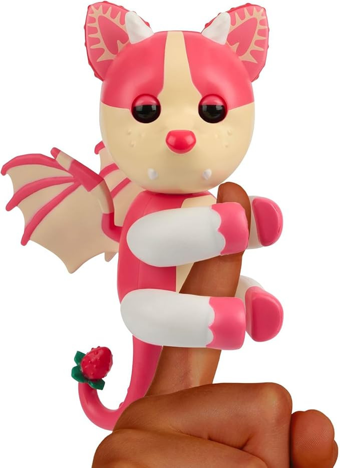 Fingerlings Adopt Me! x, Adopt Me! Strawberry Shortcake Bat Dragon, Legendary Interactive Pet wit... | Amazon (US)