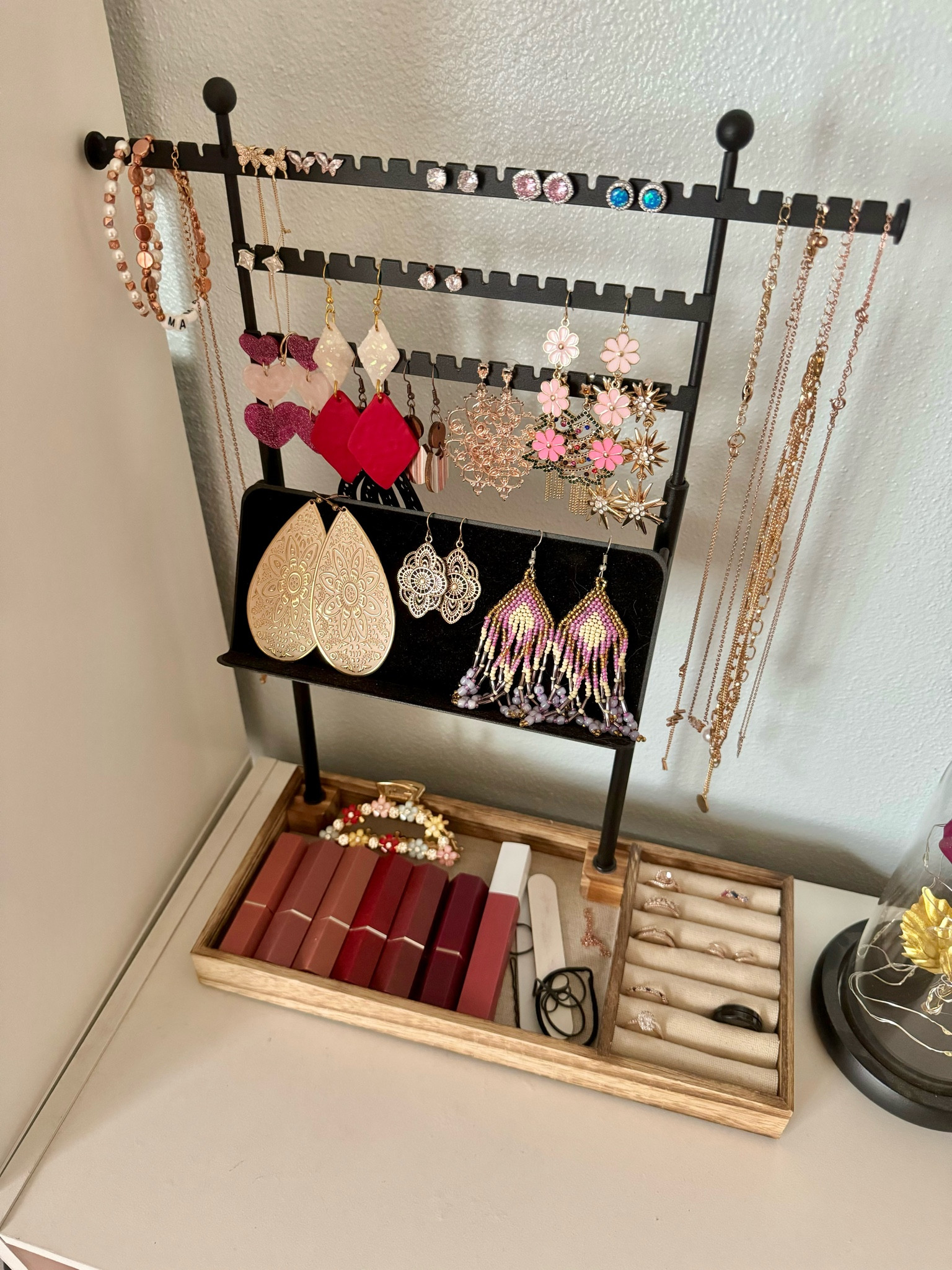 The best jewelry organizer! This exact one isn’t available anymore but I linked similar ones! #jewelry #accessories 

#LTKHome #LTKStyleTip #LTKFindsUnder50