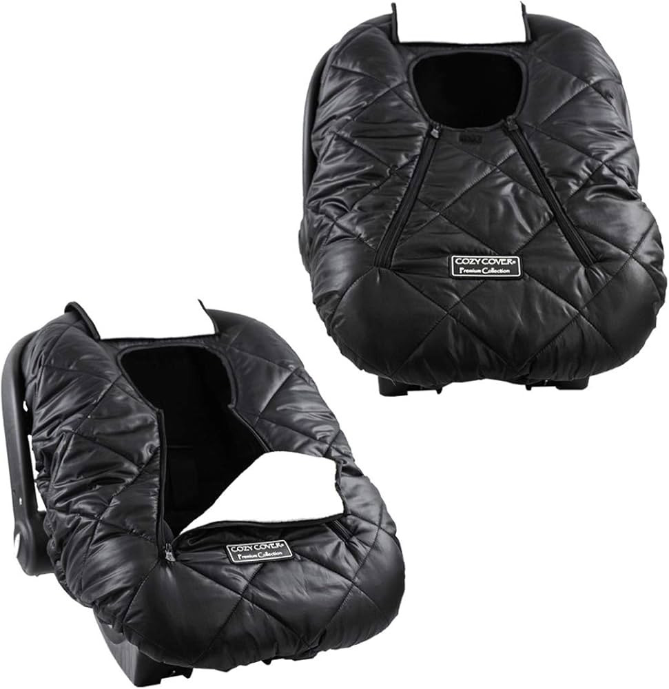 Cozy Cover Premium Infant Car Seat Cover (Black) with Polar Fleece - The Industry Leading Infant ... | Amazon (US)