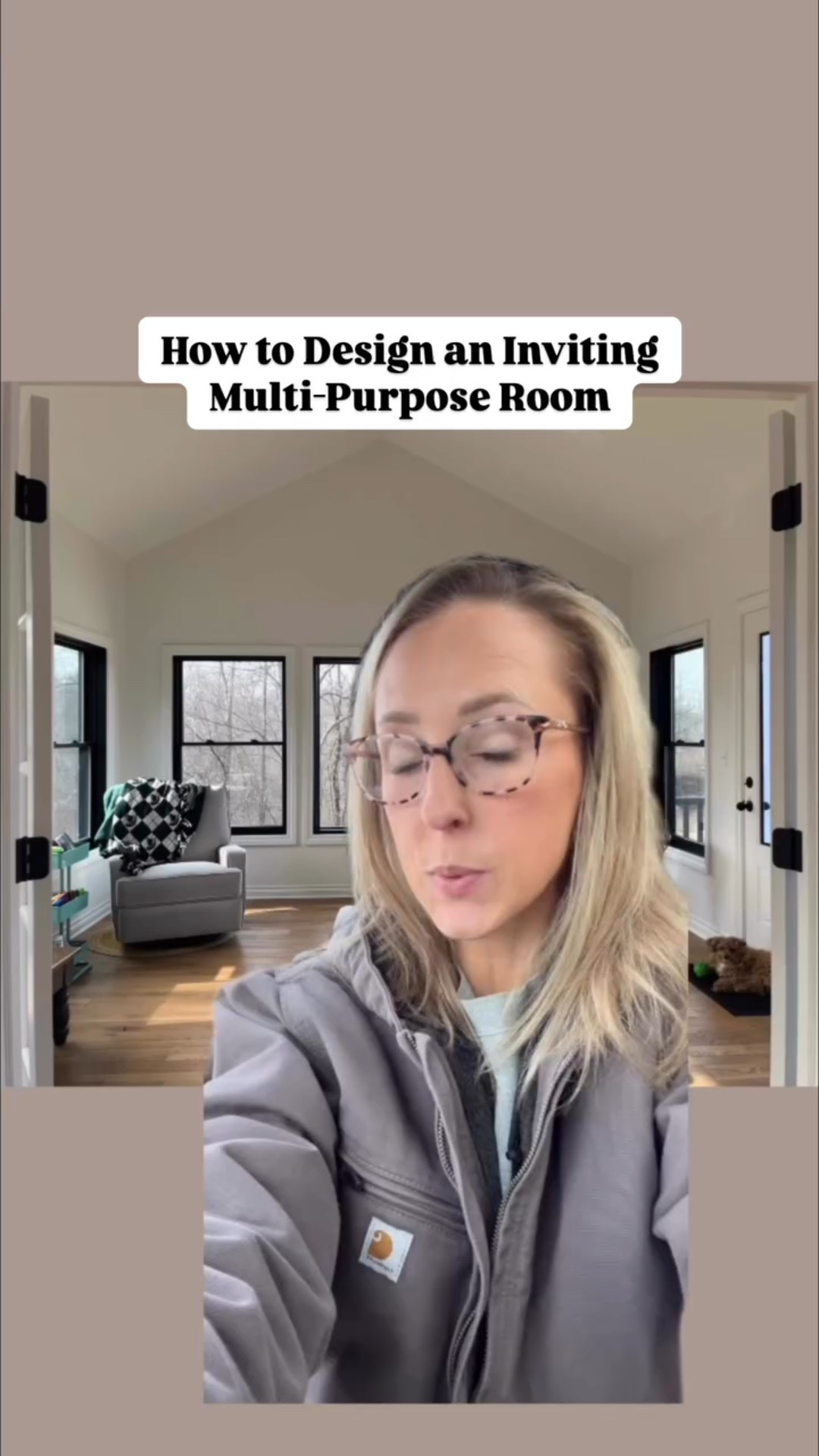 This room is STUNNING! I’m obsessed with the big windows and high ceilings, we just needed to add a little bit of spice to really highlight those features! 😍

What do you think? Do you love it? Hate it? Let me know in the comments below!

#sunroom #playroom

Come Stay Awhile, Amanda Vernaci, Spruce My Space, Multi-Purpose Room, Sunroom

#LTKHome