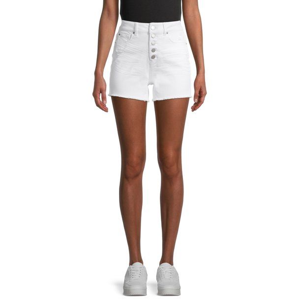 Time and Tru Women's 5-Button Core Shorts | Walmart (US)