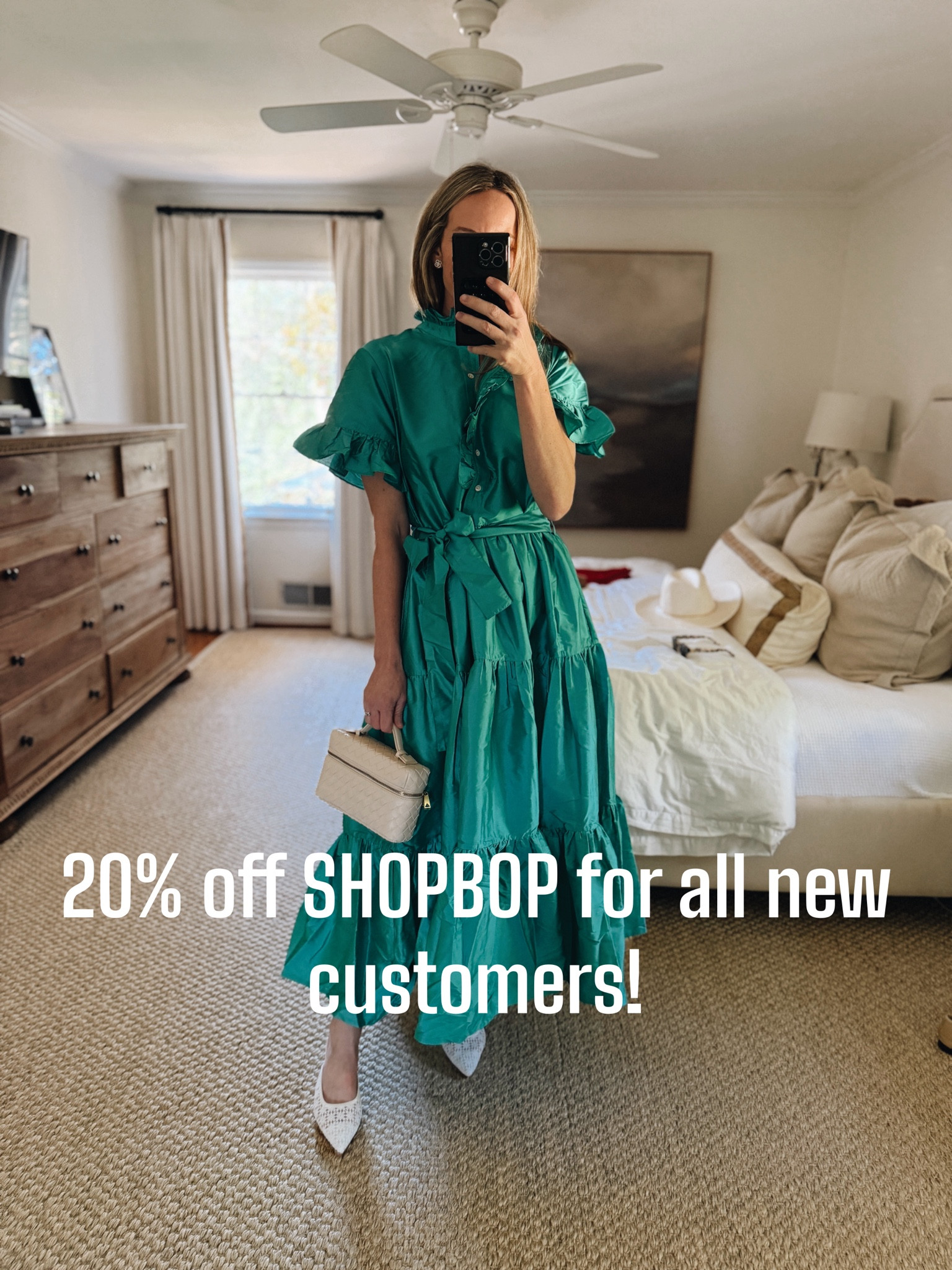 NEW customers only! This is a great promo to use for spring buying 💚 LTK20 is the code to use! Xo 

#LTKSaleAlert