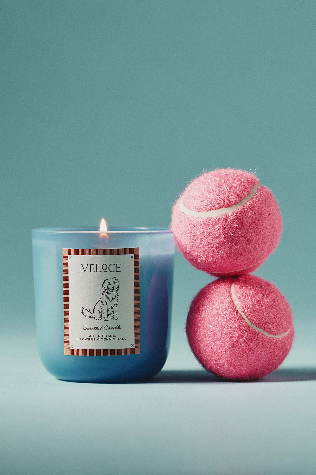 Papier x Anthropologie Fruity Veloce Retriever Glass Candle | Anthropologie (US)