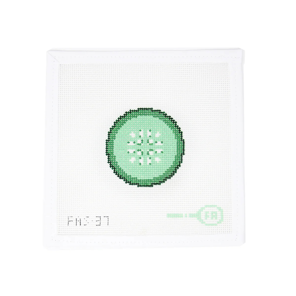 Mini Cucumber Slice | Greystone Needlepoint