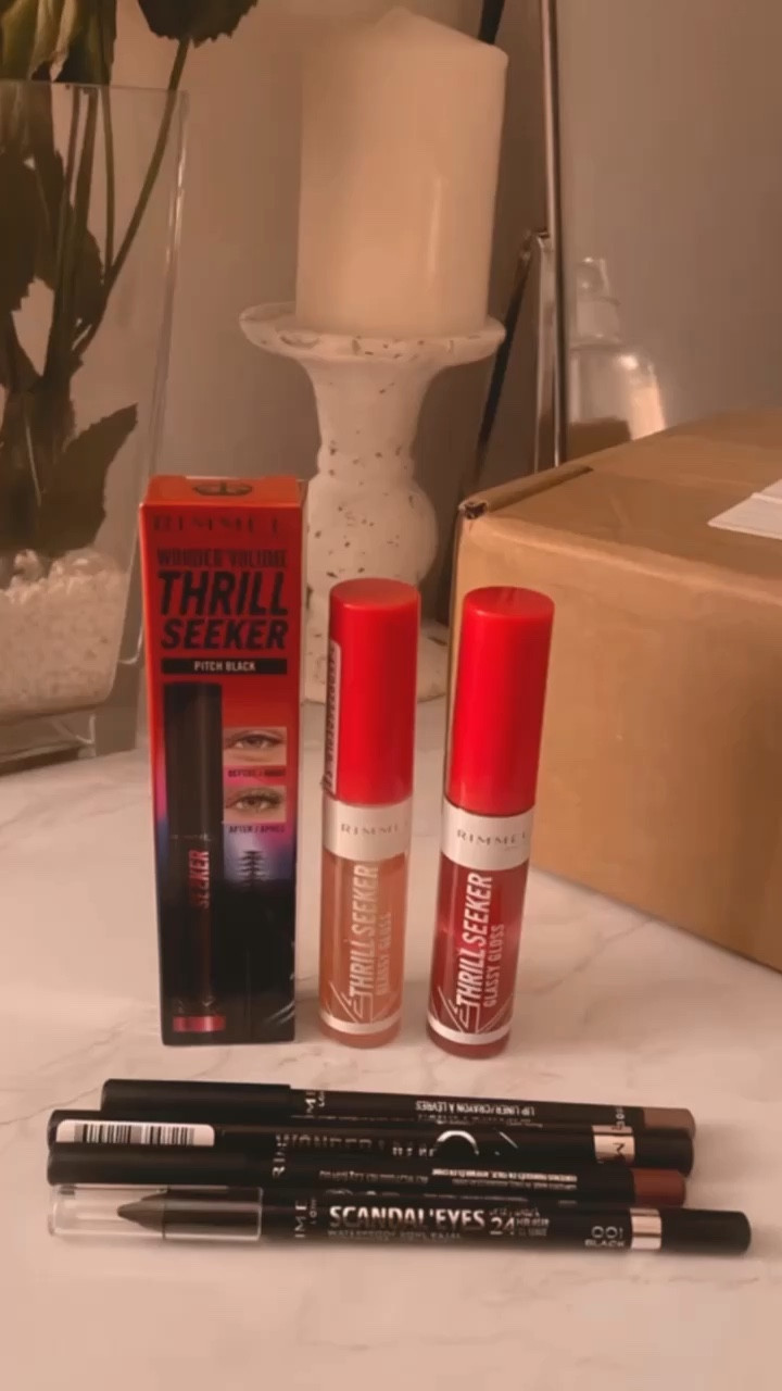 Rimmel latest drops!! 😍 thrill seeker mascara & glassy gloss lipglosses are amazing.

#LTKbeauty #LTKVideo #LTKGiftGuide
