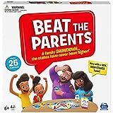Spin Master Games Beat The Parents Classic Family Trivia Game, Kids Vs Parents, with 25 Bonus Cards  | Amazon (US)