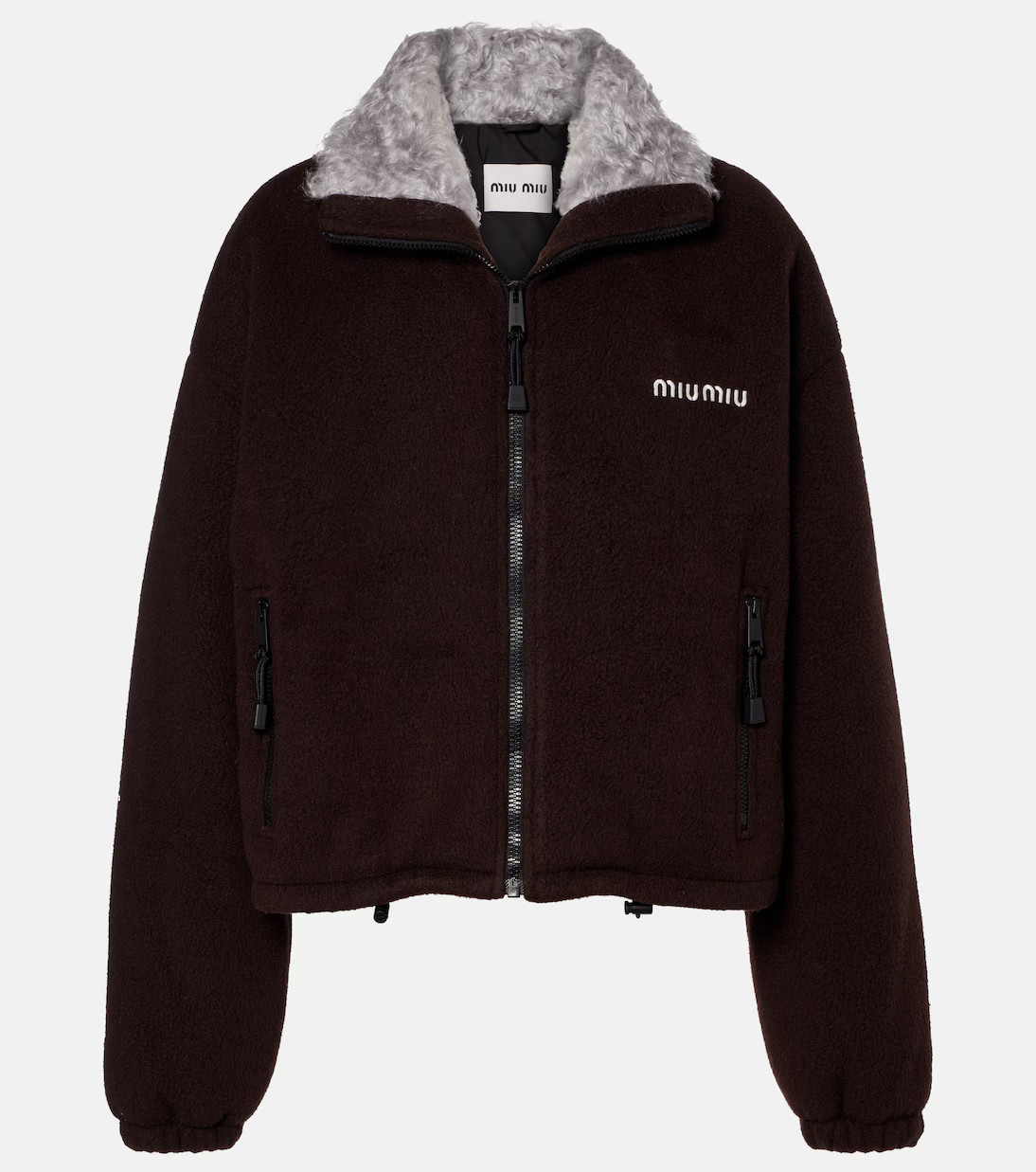 Logo gabardine bomber jacket | Mytheresa (DACH)