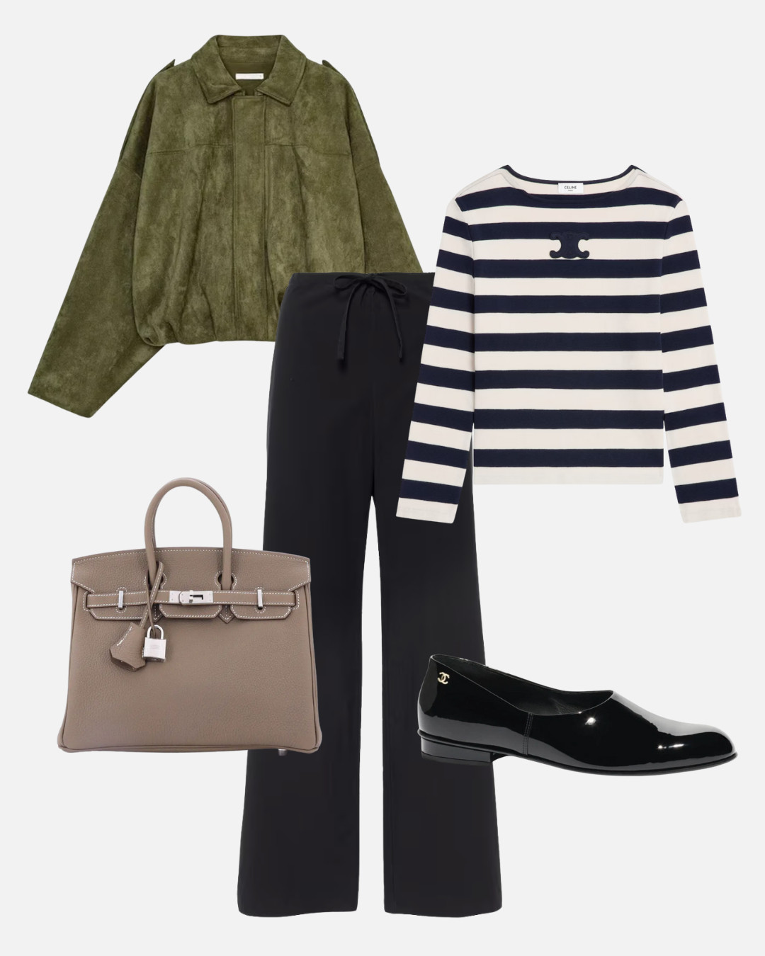 FAVORITE OUTFITS OF 2025:

My patent leather shoes are from Chanel but I linked similar options. 

 