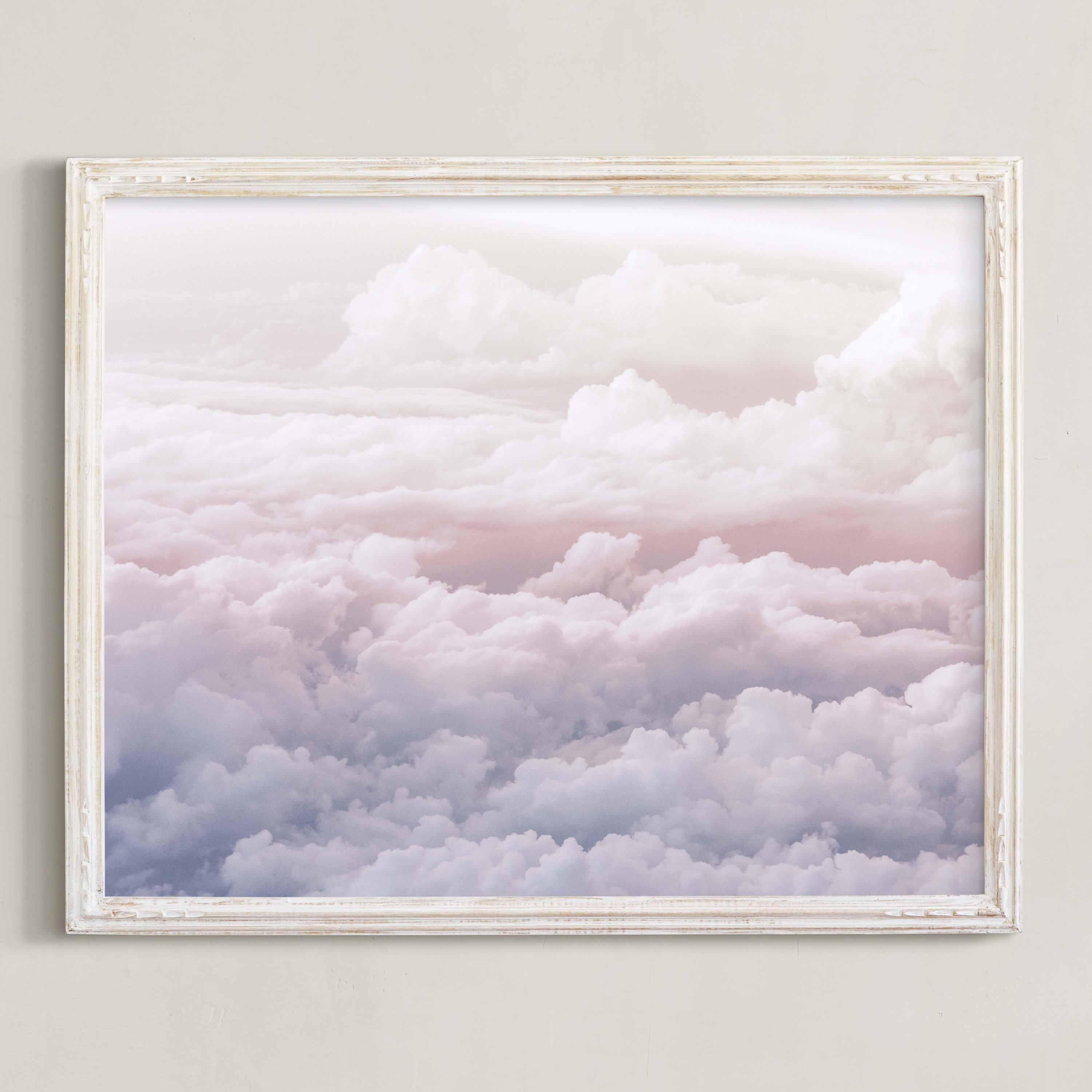 "Cloudscape" - Grownup Open Edition Non-custom Art Print by Rebecca Rueth. | Minted