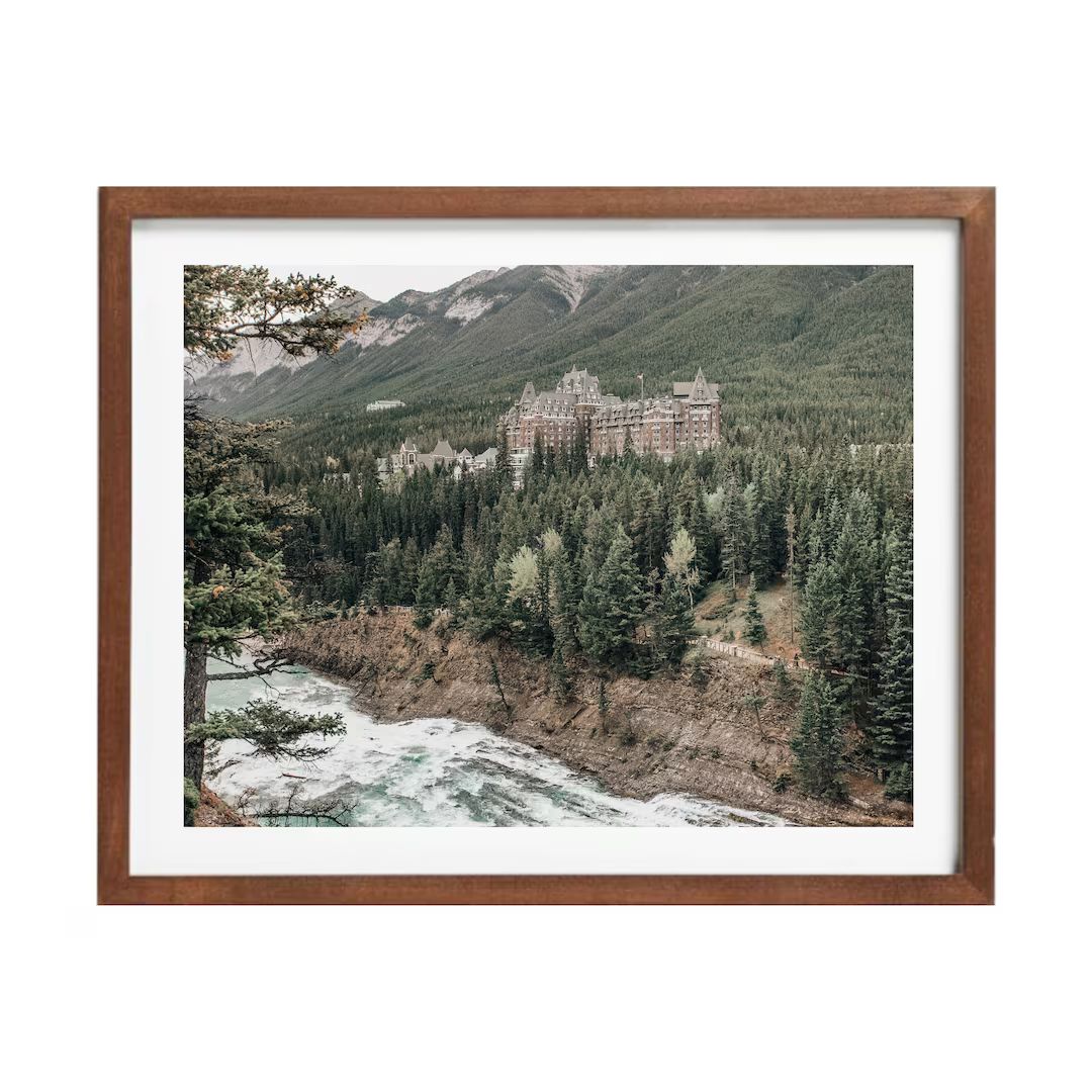Castle in the Trees Photography Print in Canada Banff - Etsy | Etsy (US)