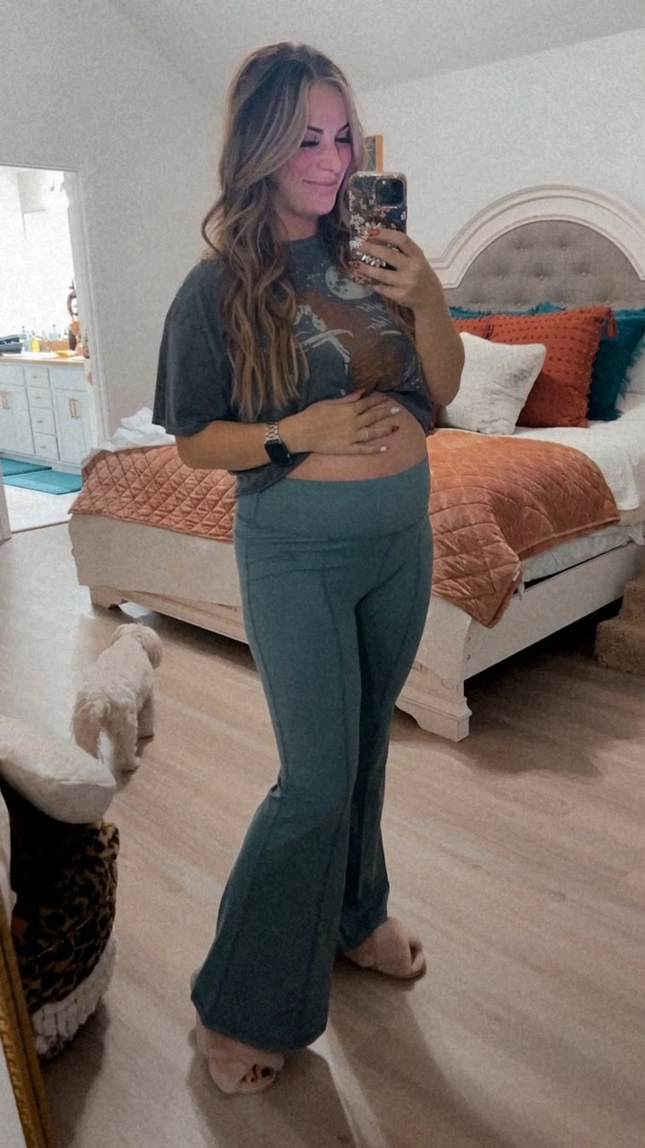 Live In Maternity Crop Leggings curated on LTK
