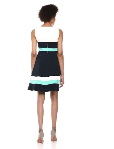Tommy Hilfiger Women's Scuba Crepe Swing Dress | Amazon (US)