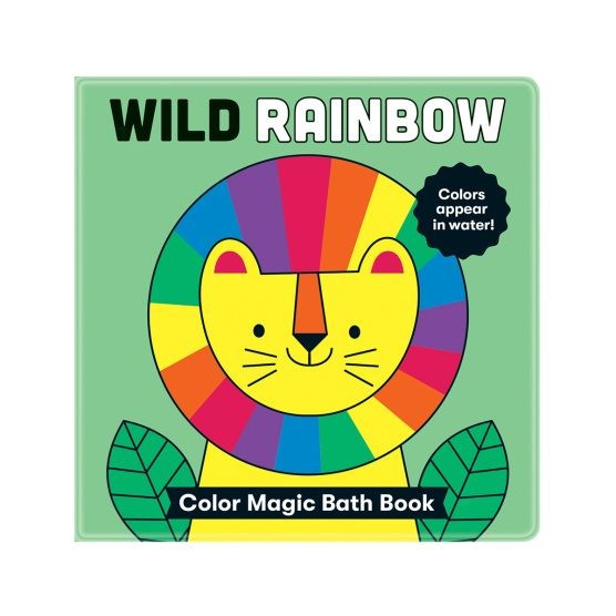 Mudpuppy Wild Rainbow Color Magic Bath Book | The Tot