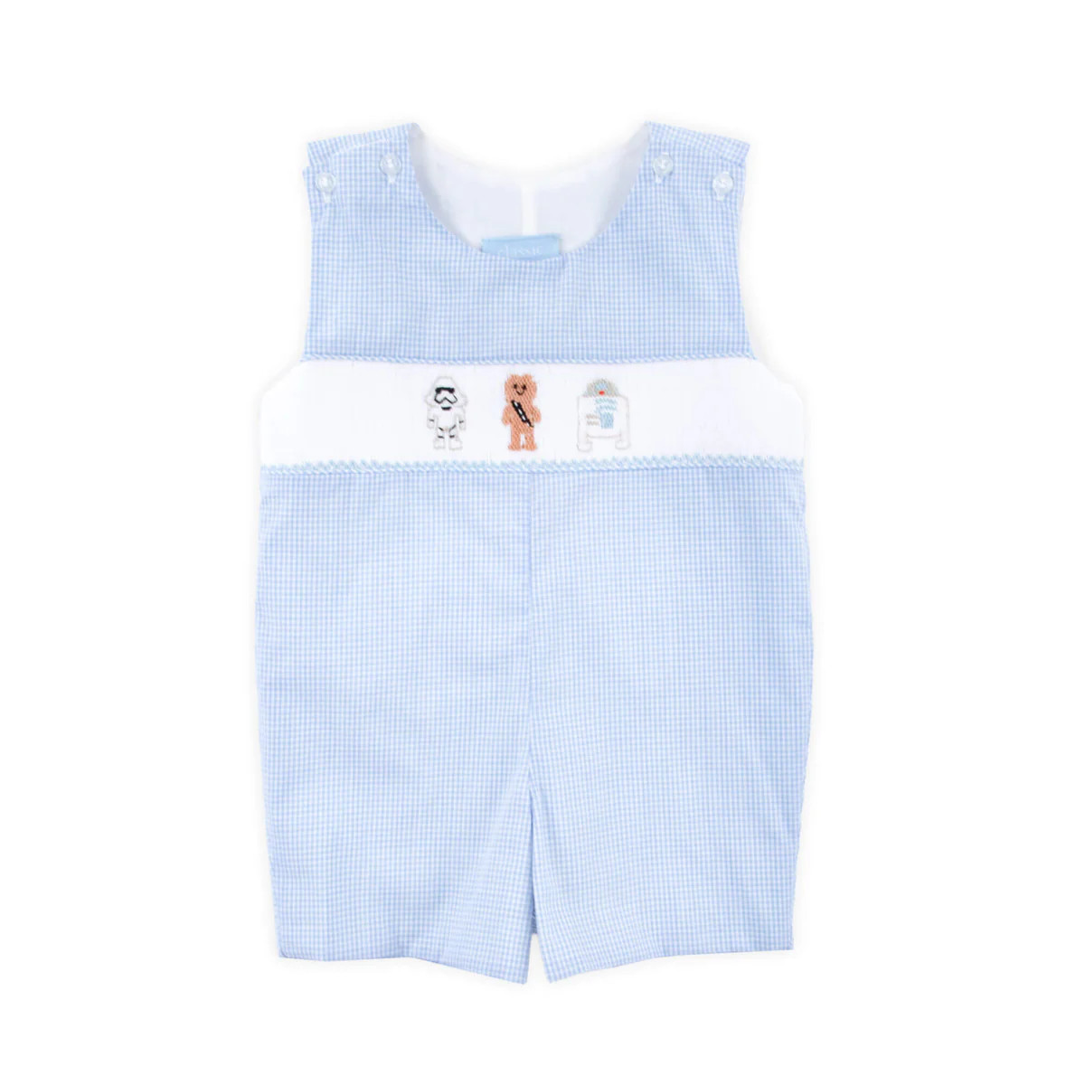 Space Friends Smocked Jon Jon | Classic Whimsy
